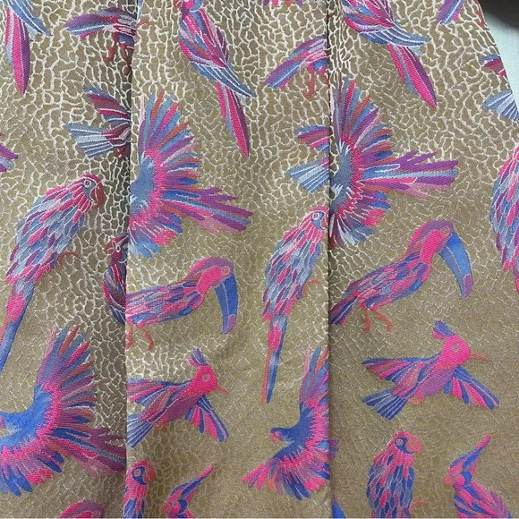 Florence Fancy Bird Pattern Dress size 10 - Picture 4 of 5